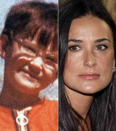 Demi Moore on Then   Now  Kate Moss And Demi Moore   Samantha I Am